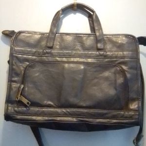 Black Leather Brief Case